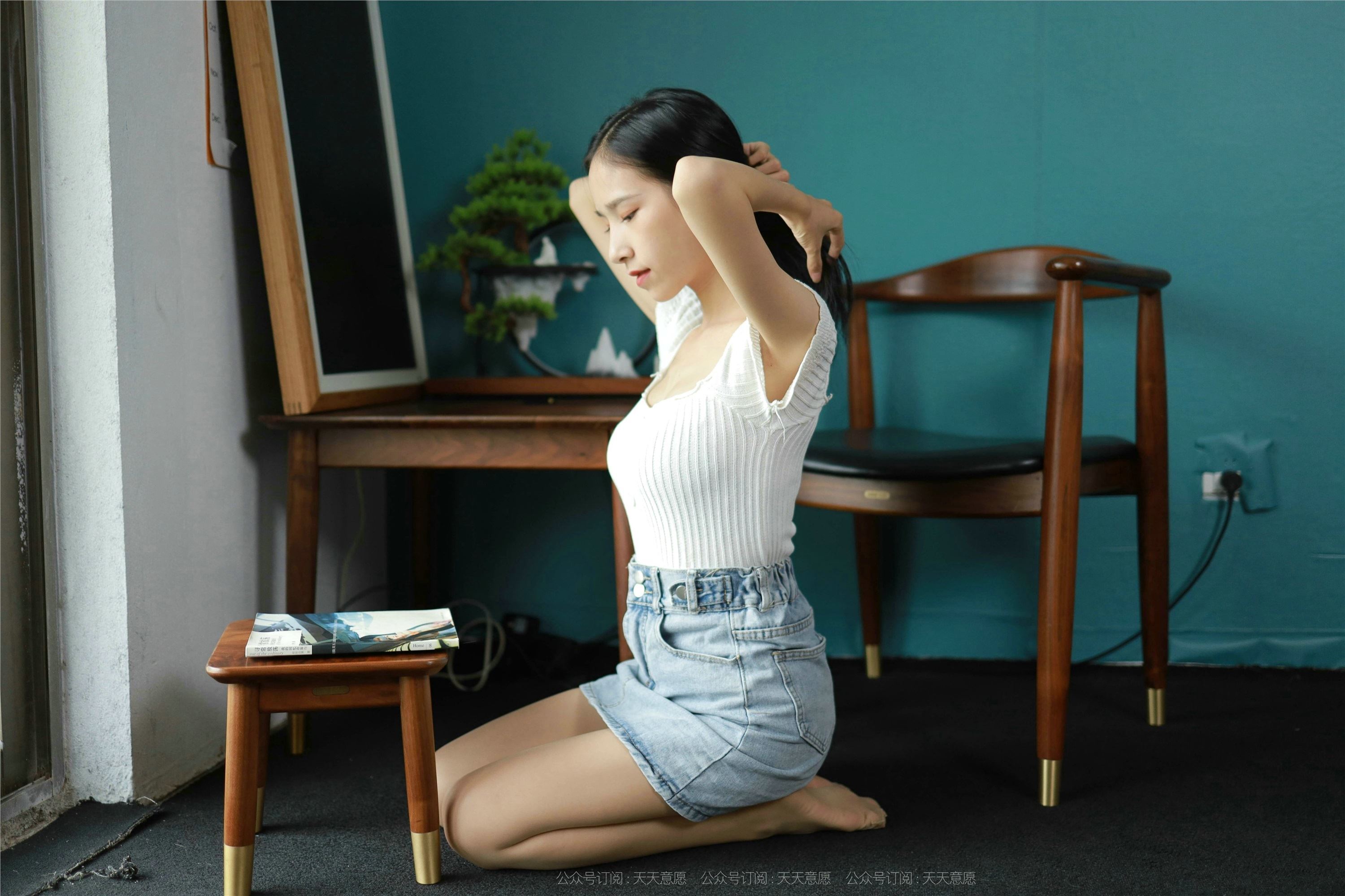 IESS异思趣向  2021.09.26 丝享家930：美子《清新牛仔裤》